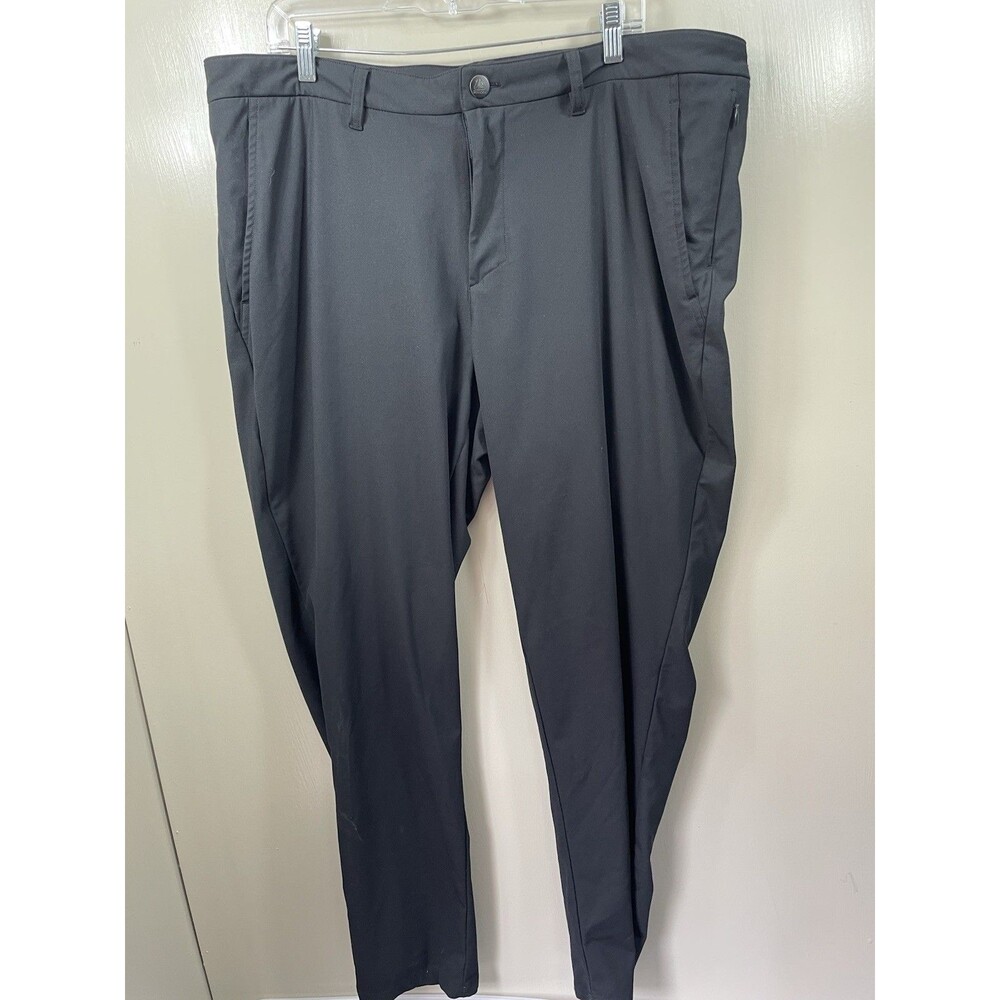 Reebok Performance Pants Charcoal Grey | Minimalist Corporate Casual Athletic